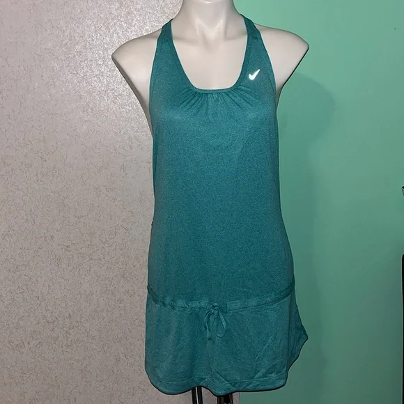 Nike | Dresses | Teal Nike Dri Fit Dress | Poshmark